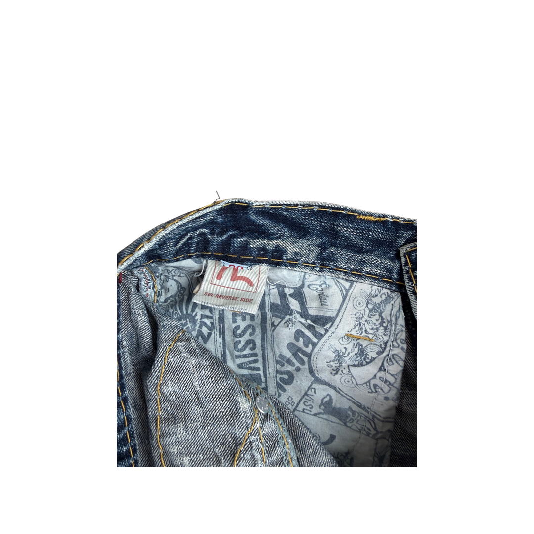 Evisu Vintage Jeans Slim Fit Größe M/L