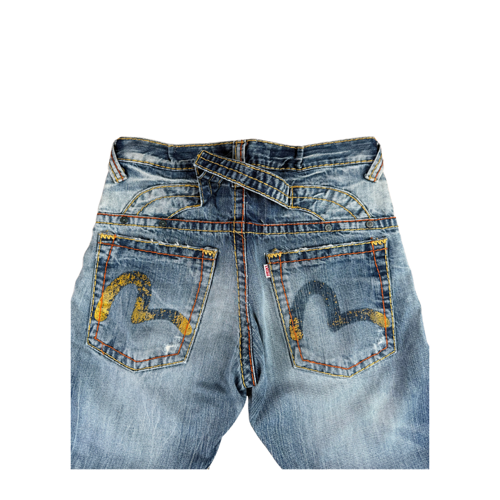 Evisu Vintage Jeans Slim Fit Größe M/L