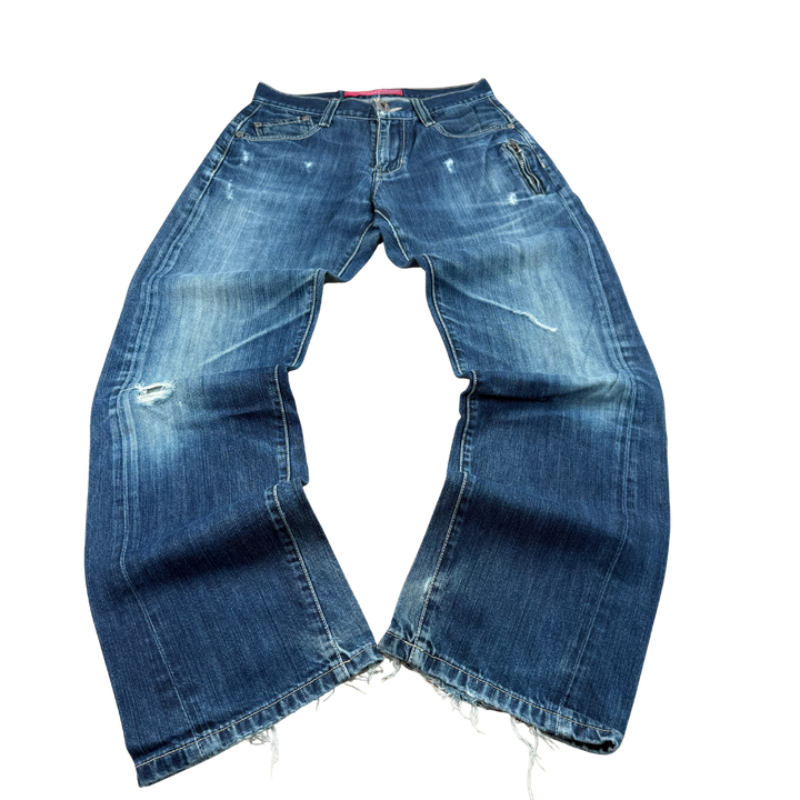 Evisu Vintage Jeans Flared Fit Größe S/M