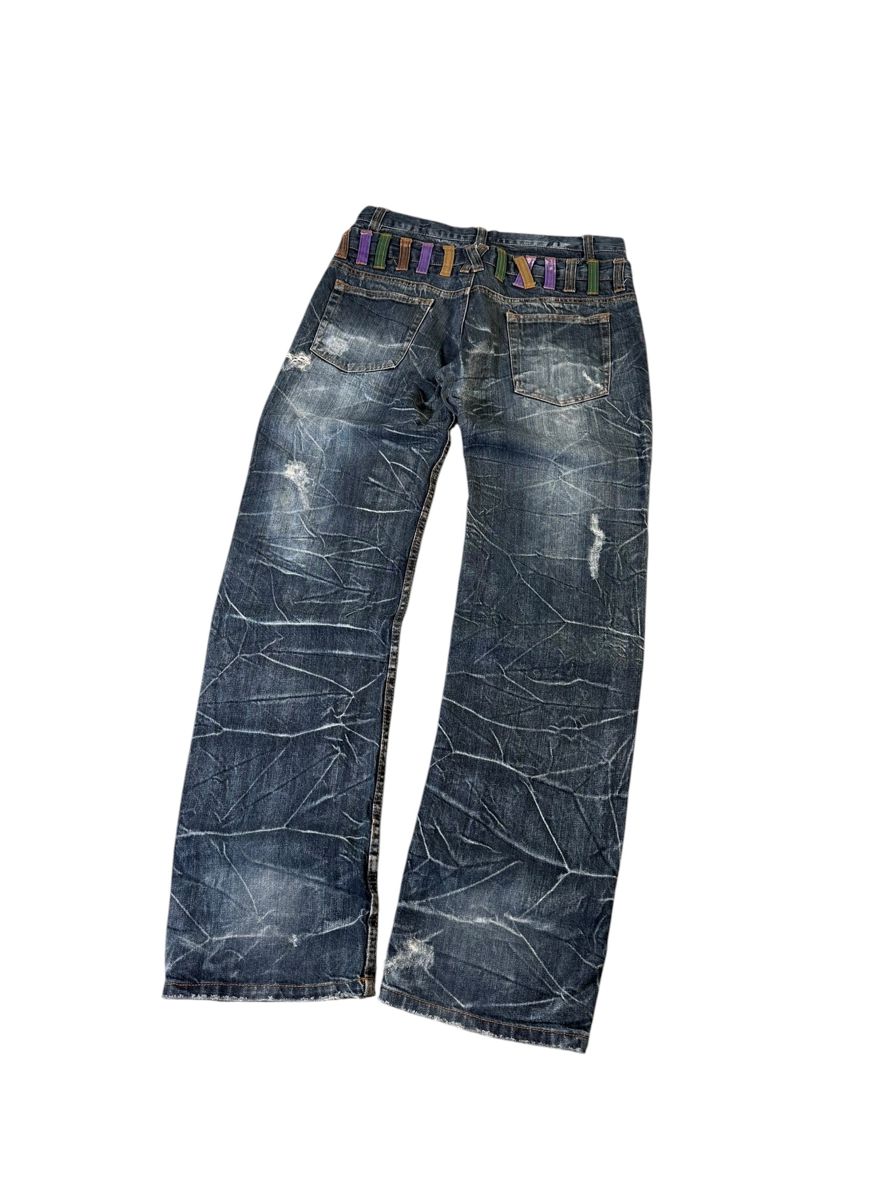 Vintage Super Washed Straight Jeans W33/L34