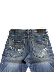 Vintage Washed Bootcut Japanese Jeans W33/L32