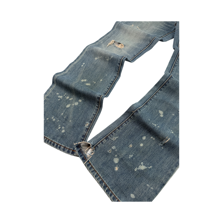 Cristian Audiger Vintage Jeans Flared Fit Größe S/M