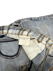 Dolce&Gabbana Big Printed Bootcut Jeans W32/L34