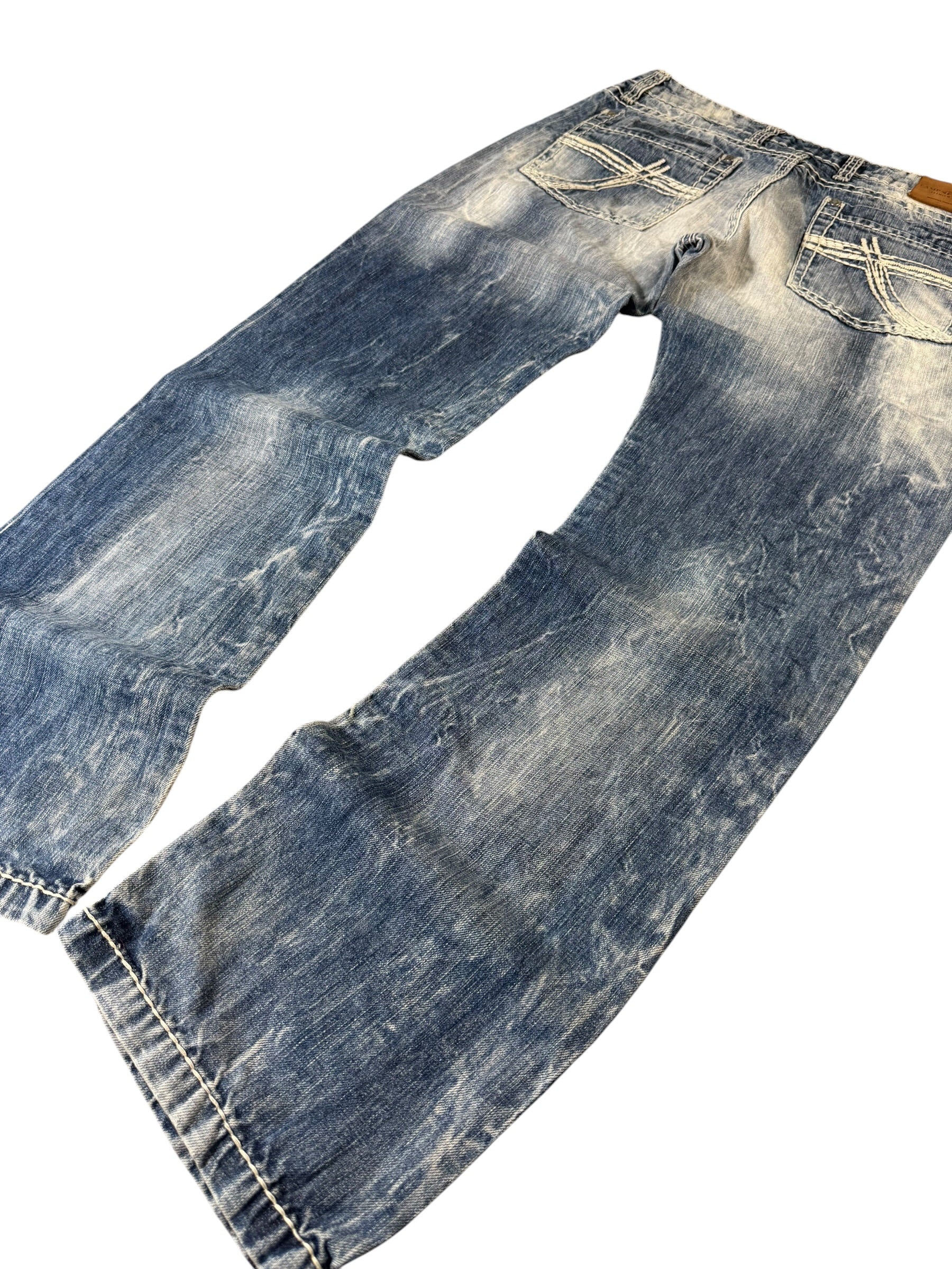 Camp David Bootcut Washed Jeans W35/L34