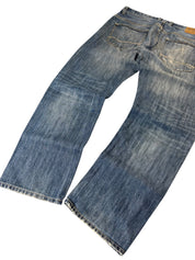 Vintage Straight Washed Jeans W34/L28