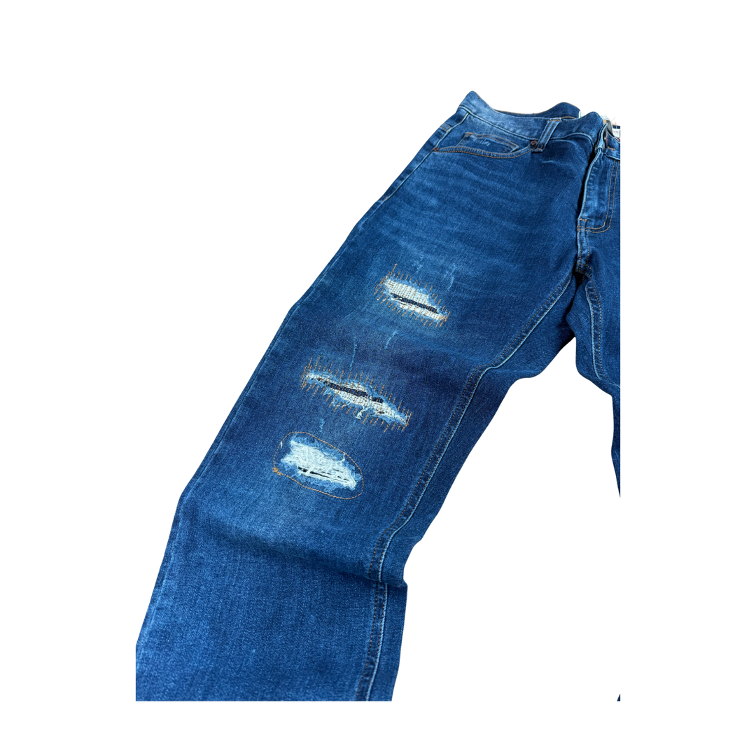 Evisu Vintage Jeans Slim Fit Größe M/L