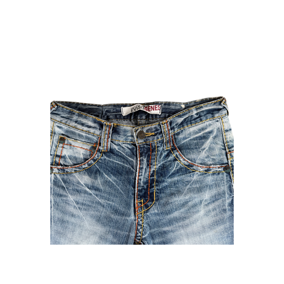 Evisu Vintage Jeans Slim Fit Größe M/L