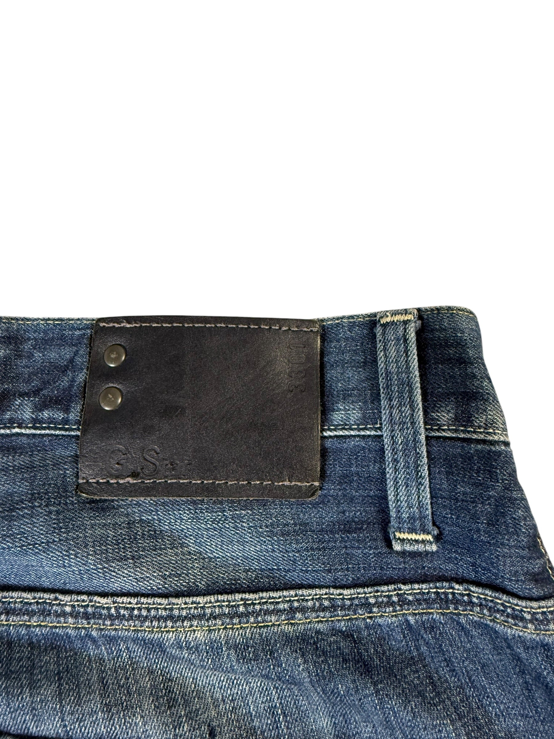 G-Star Printed Bootcut washed Jeans W36/L30