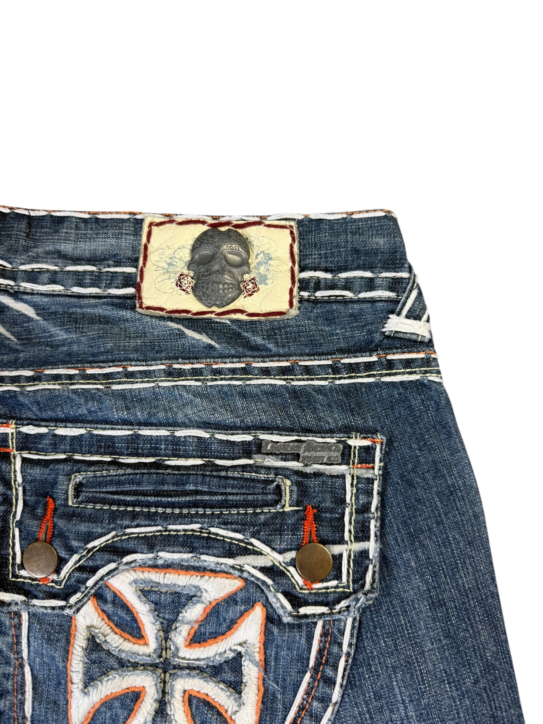 Laguna Beach Big Printed Flared Jeans W38/L36