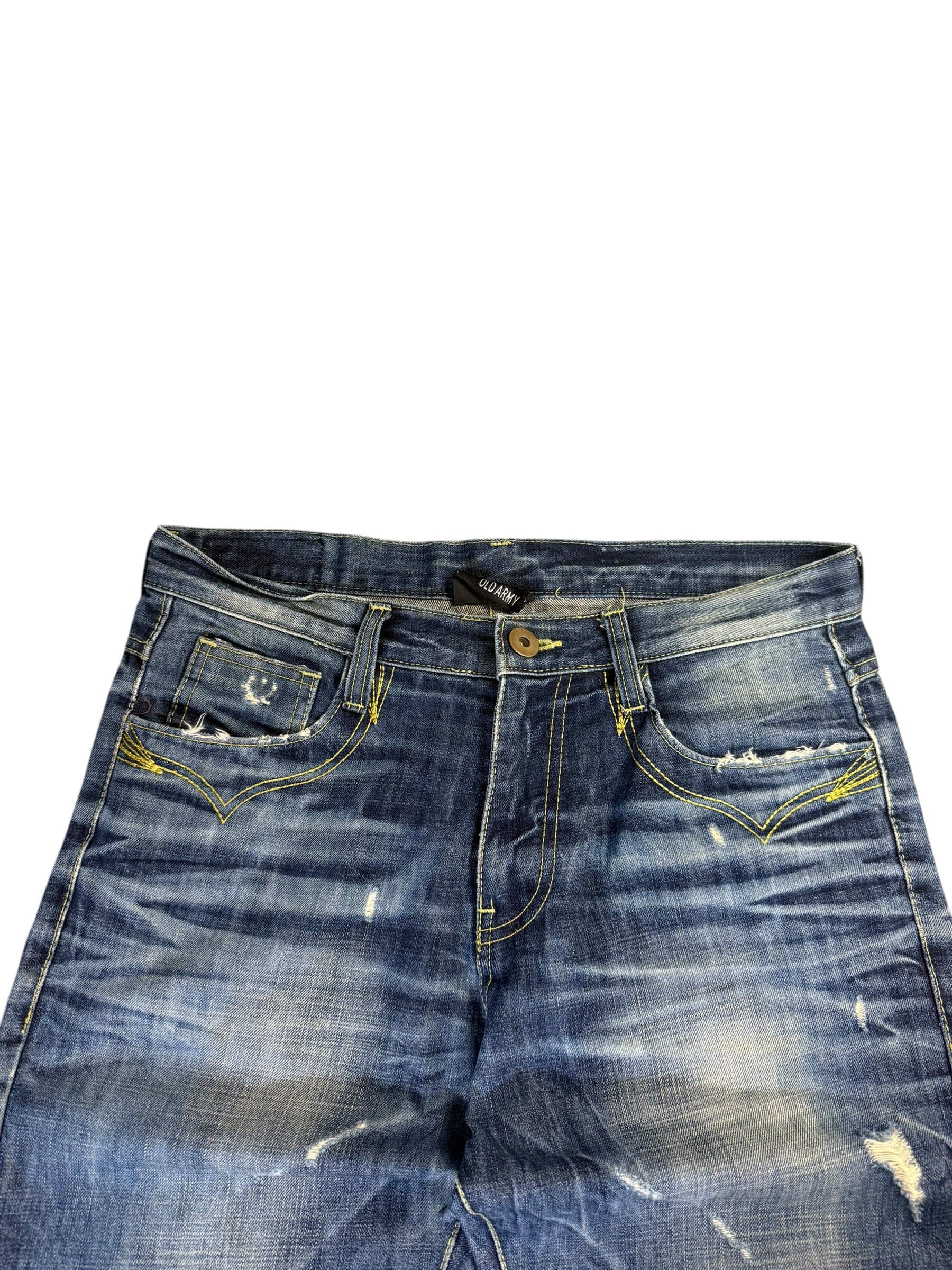 Vintage Washed Bootcut Japanese Jeans W33/L32