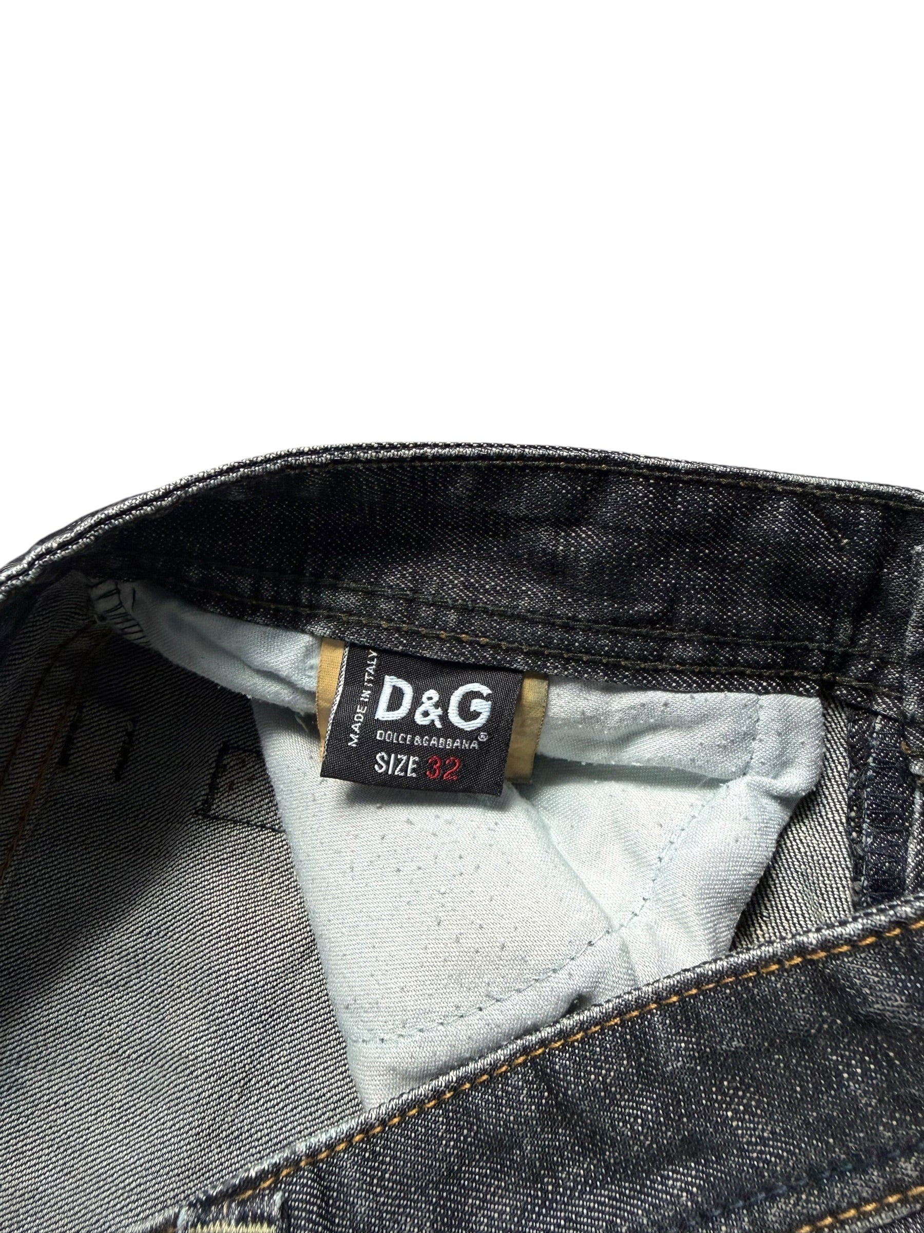 Dolce&Gabbana Bootcut Washed Jeans W33/L34