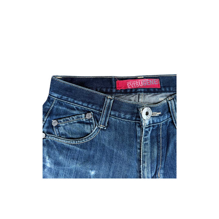Evisu Vintage Jeans Flared Fit Größe S/M