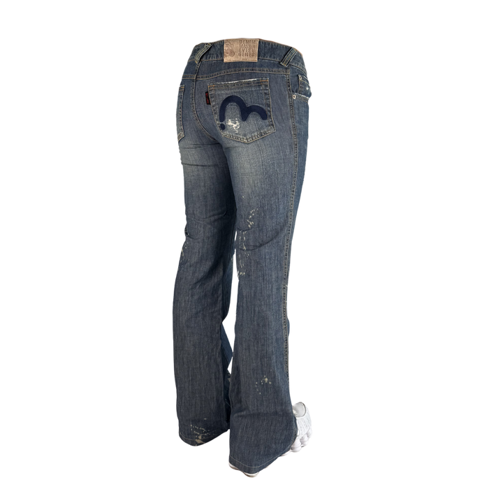 Evisu Vintage Jeans Flared Fit Größe M/L