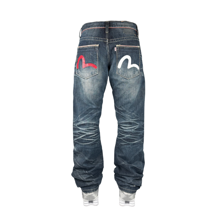 Evisu Vintage Jeans Flared Fit Größe M/L