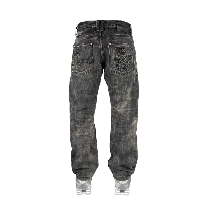 Evisu Vintage Jeans Straight Fit Größe M/L