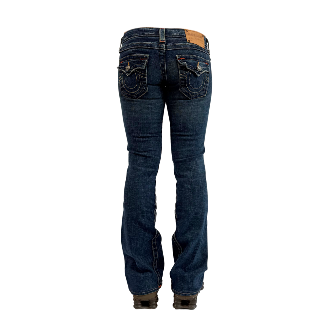 True Religion  Vintage Jeans Flared Fit Größe S/M