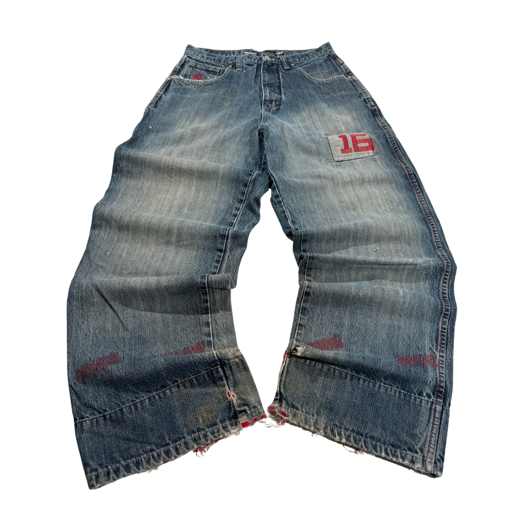 Vintage Jeans Baggy Fit Größe M/L