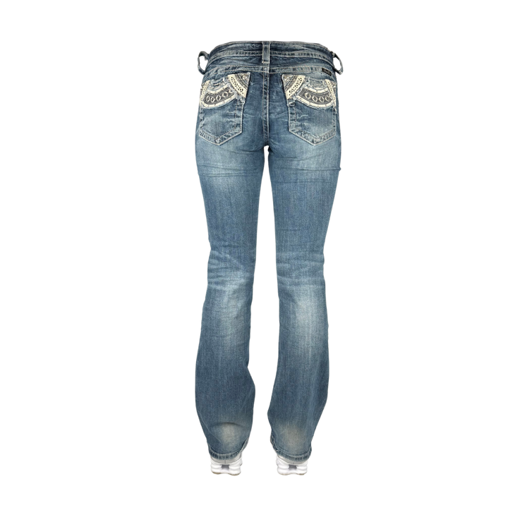 Miss Me Vintage Jeans Flared Fit Größe M/L