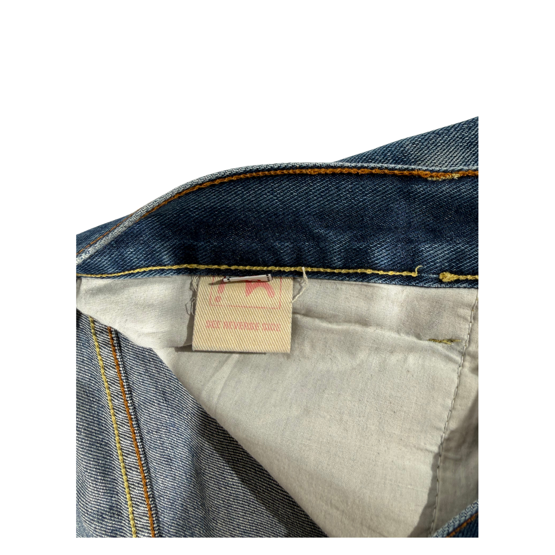 Evisu Vintage Jeans Baggy Fit Größe M/L
