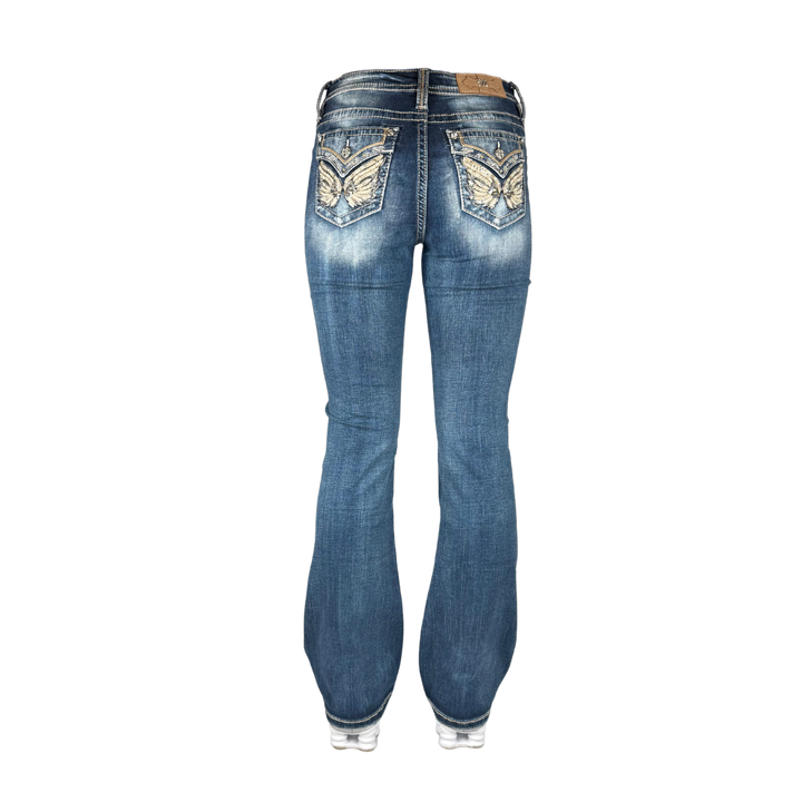 Miss Me Vintage Jeans Flared Fit Größe M/L