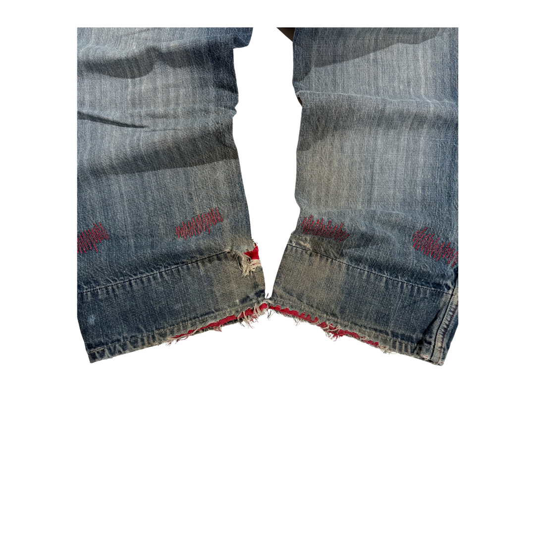 Vintage Jeans Baggy Fit Größe M/L