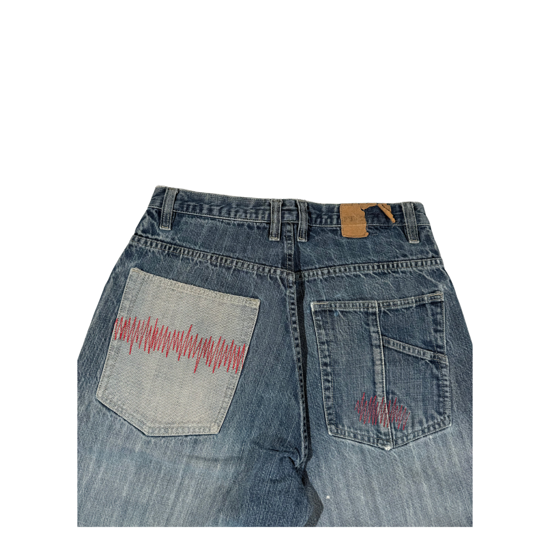 Vintage Jeans Baggy Fit Größe M/L