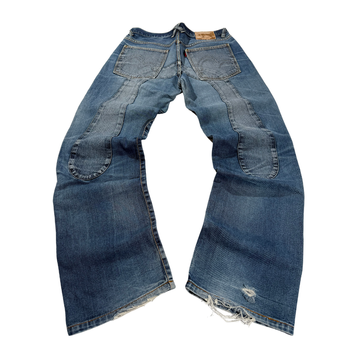 Evisu Vintage Jeans Baggy Fit Größe M/L
