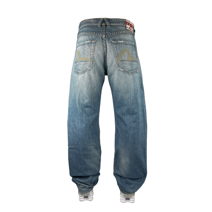 Evisu Vintage Jeans Baggy Fit Größe M/L