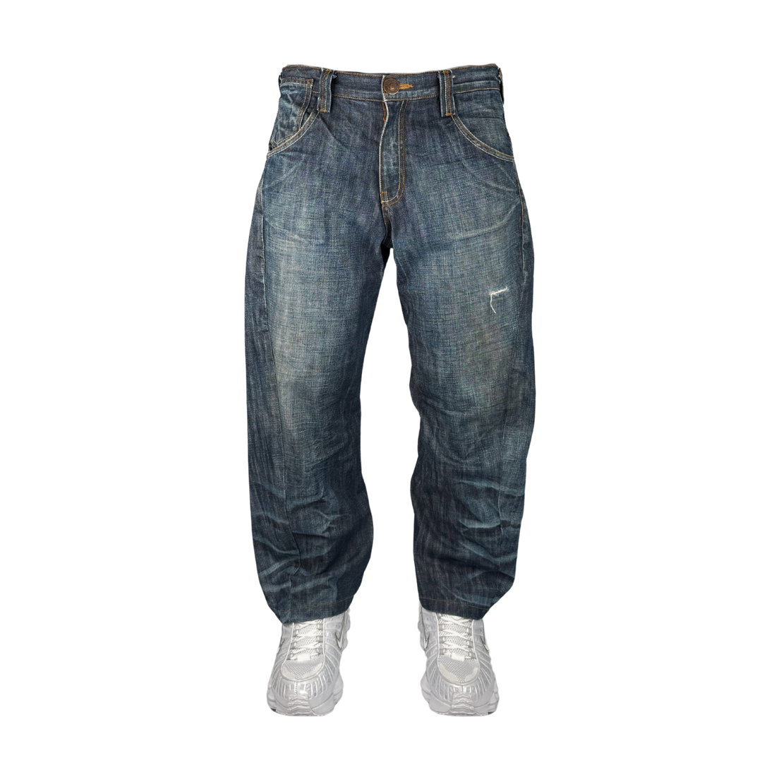 Evisu Vintage Jeans Baggy Fit Größe M/L