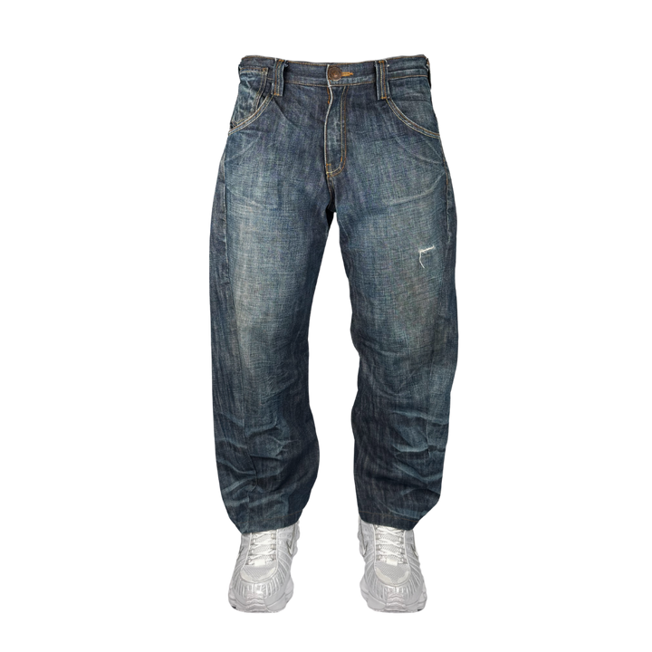 Evisu Vintage Jeans Baggy Fit Größe M/L