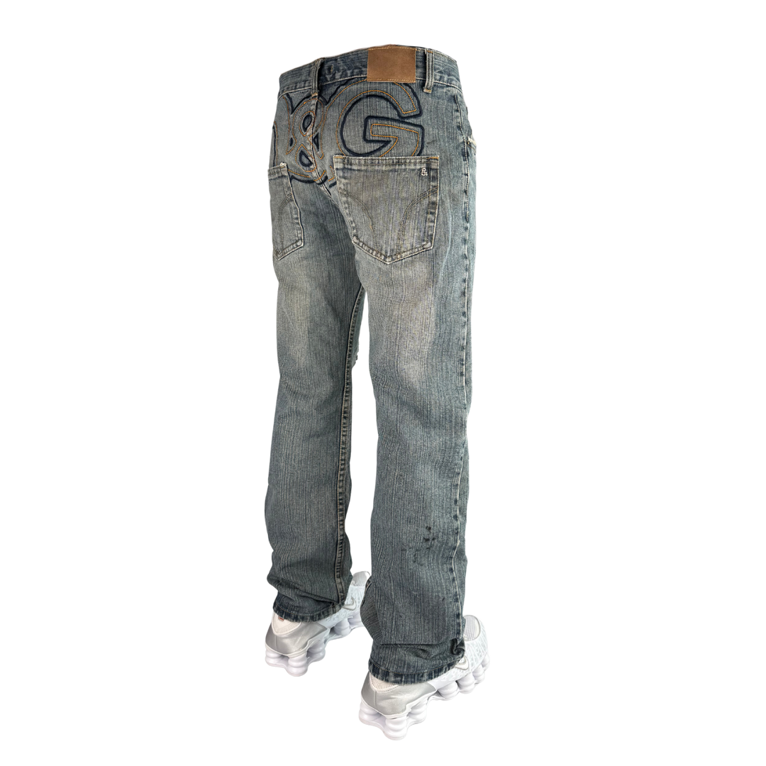 Dolce & Gabbana Vintage Jeans Flared Fit Größe M/L