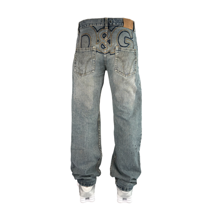 Dolce & Gabbana Vintage Jeans Flared Fit Größe M/L