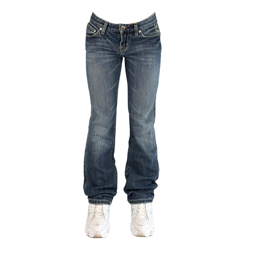 Christian Audiger Vintage Jeans Flared Fit Größe S/M