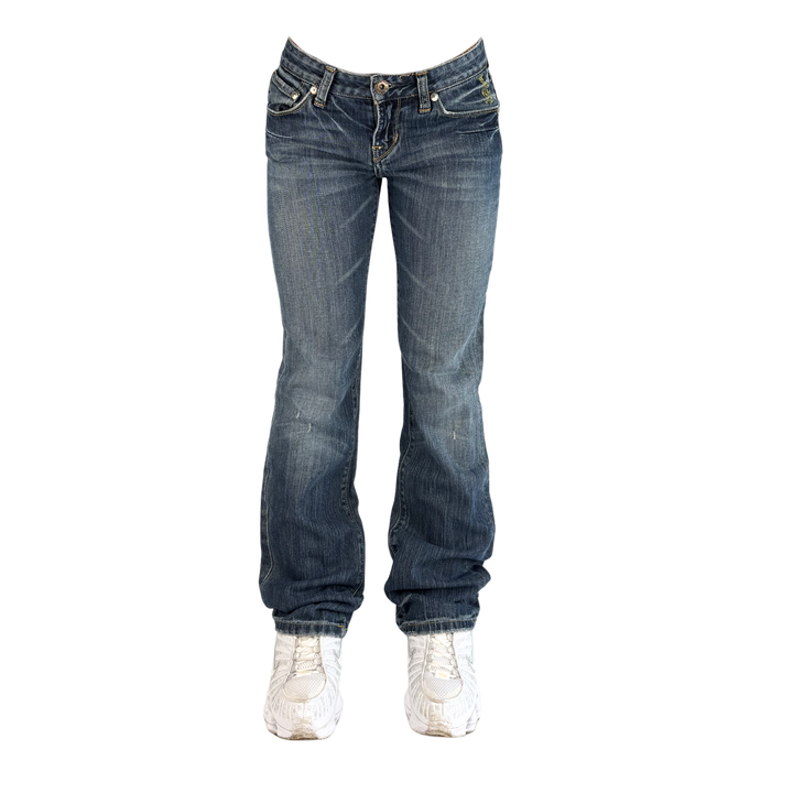 Christian Audiger Vintage Jeans Flared Fit Größe S/M