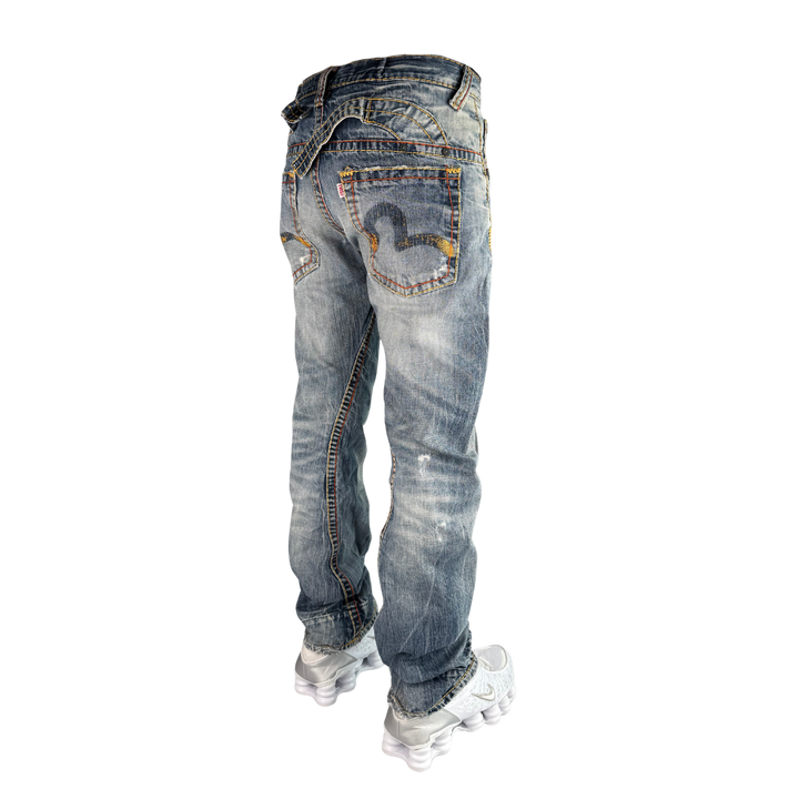 Evisu Vintage Jeans Slim Fit Größe M/L