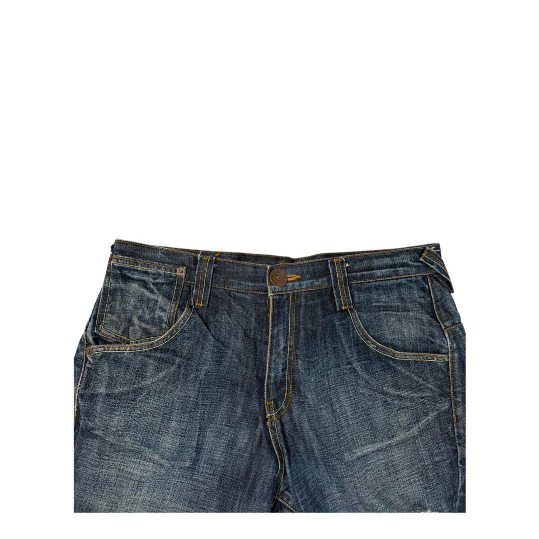 Evisu Vintage Jeans Baggy Fit Größe M/L