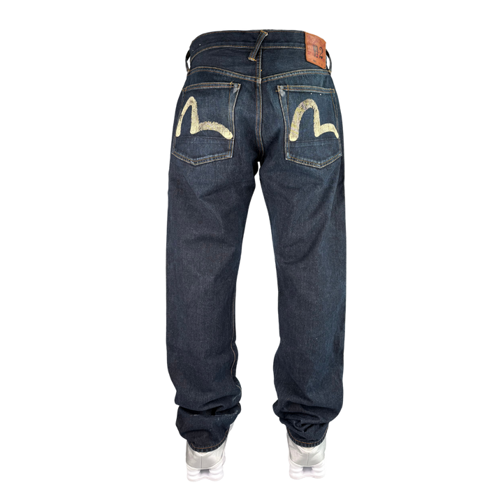 Evisu Vintage Jeans Straight Fit Größe M/L