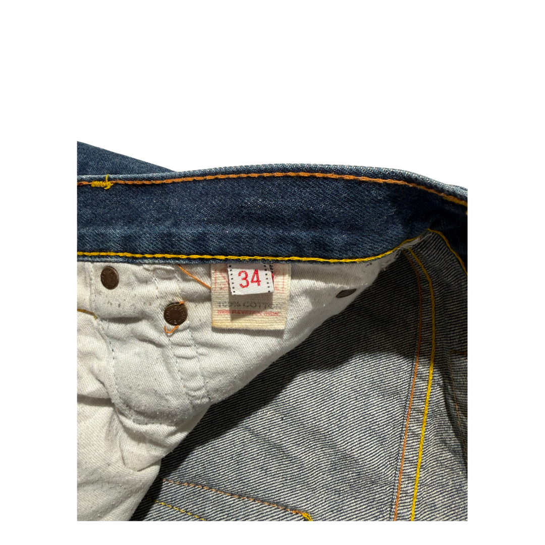 Evisu Vintage Jeans Baggy Fit Größe M/L