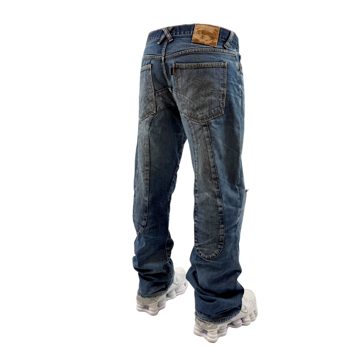 Evisu Vintage Jeans Baggy Fit Größe M/L