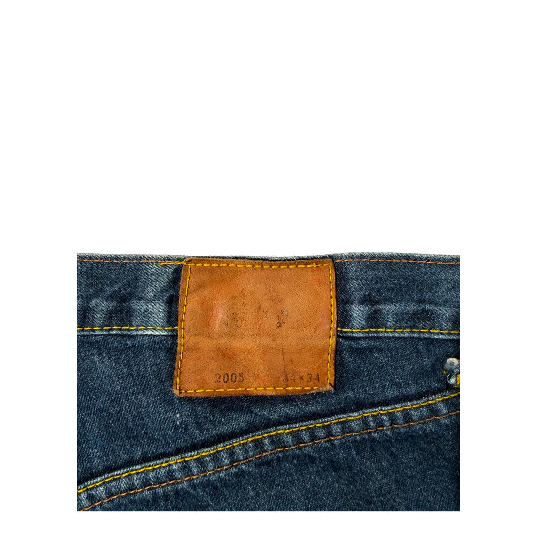 Evisu Vintage Jeans Baggy Fit Größe M/L