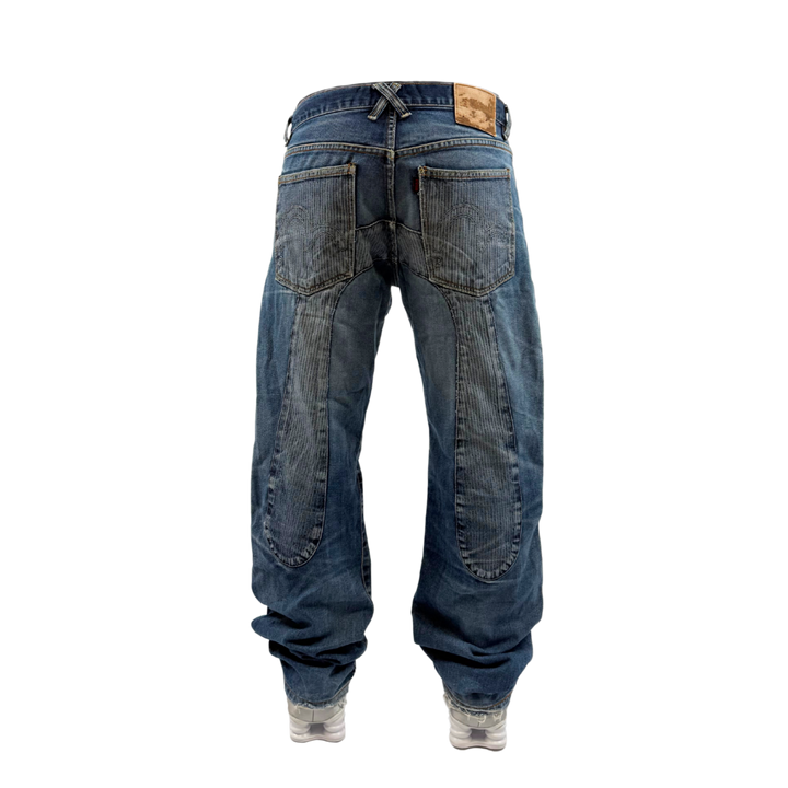 Evisu Vintage Jeans Baggy Fit Größe M/L