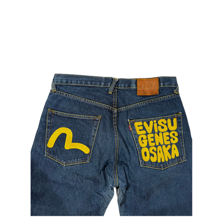 Evisu Vintage Jeans Baggy Fit Größe M/L
