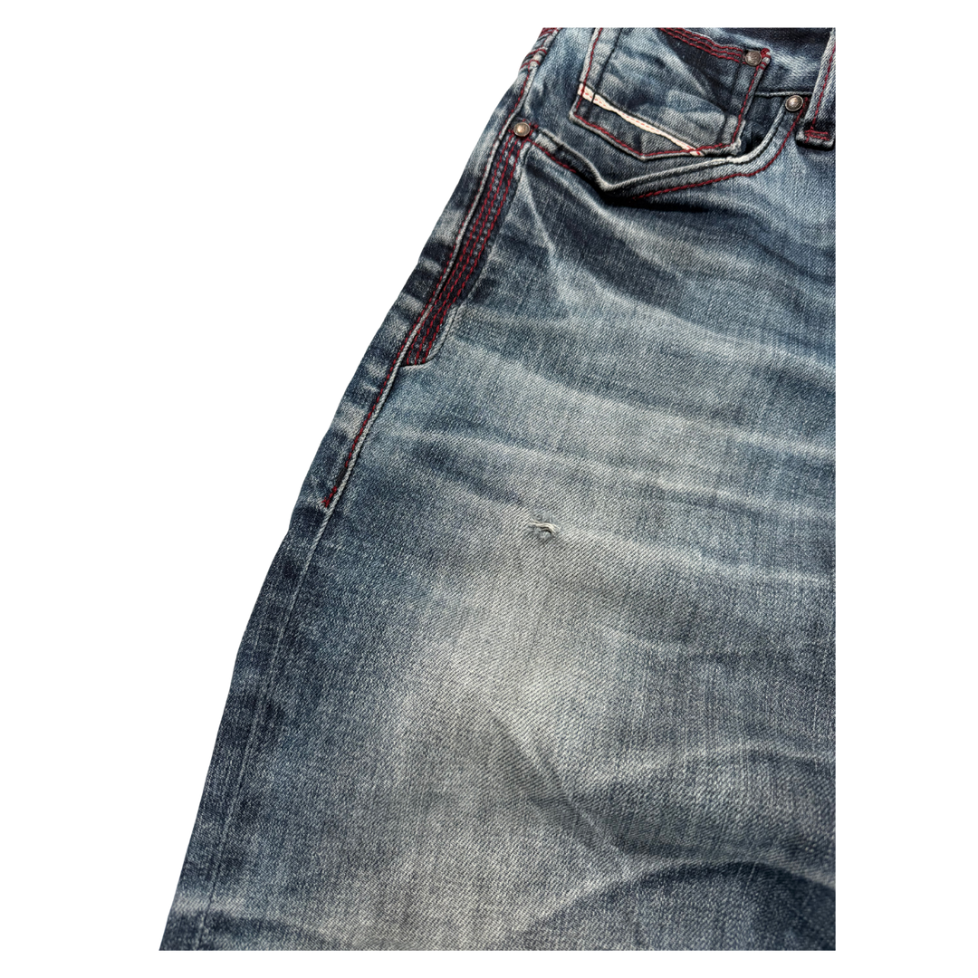 Evisu Vintage Jeans Flared Fit Größe M/L