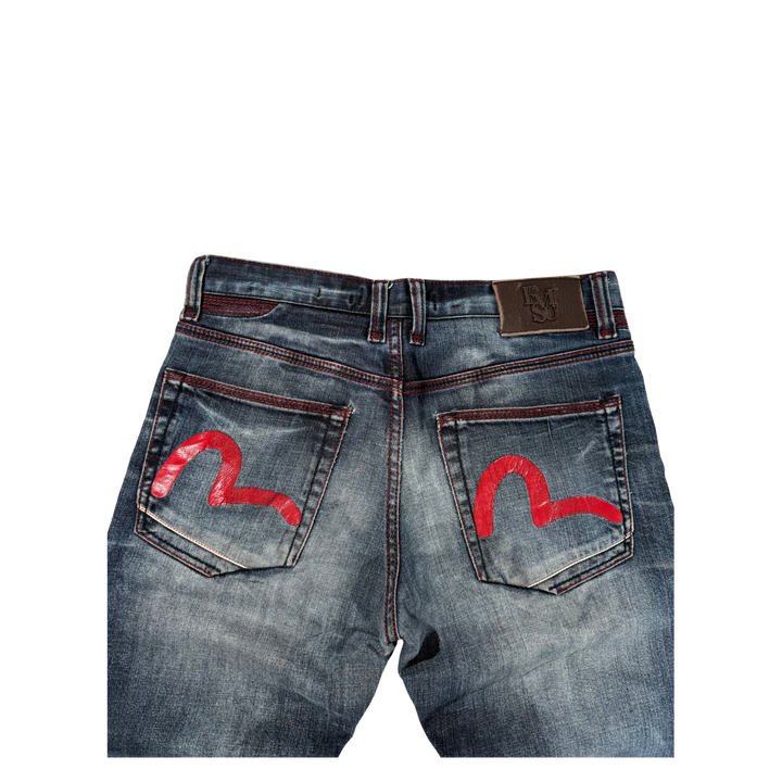 Evisu Vintage Jeans Flared Fit Größe M/L