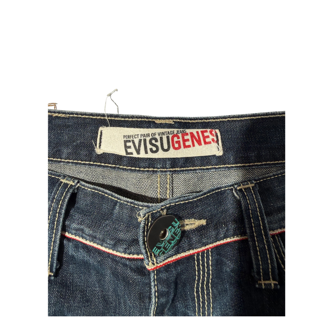 Evisu Vintage Jeans Flared Fit Größe M/L