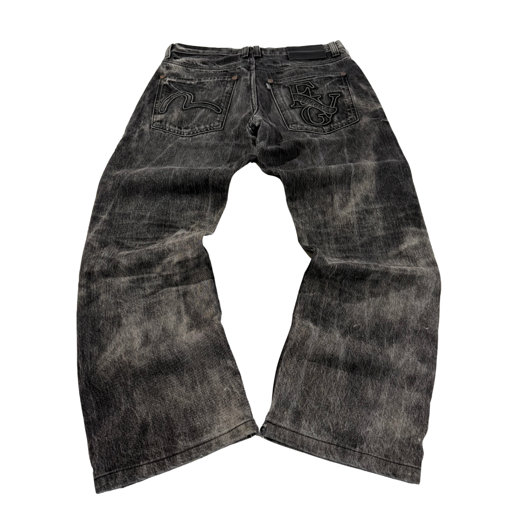 Evisu Vintage Jeans Straight Fit Größe M/L