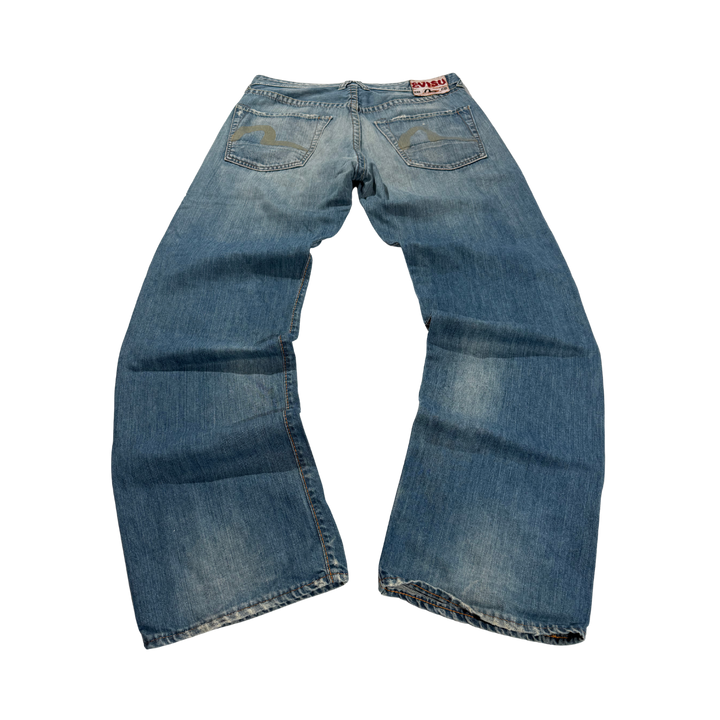 Evisu Vintage Jeans Baggy Fit Größe M/L