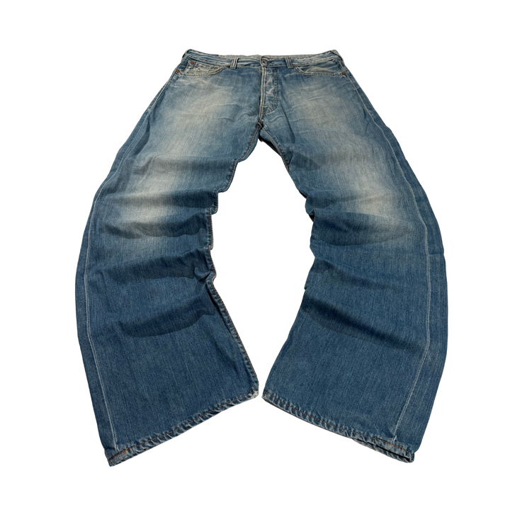 Evisu Vintage Jeans Baggy Fit Größe M/L