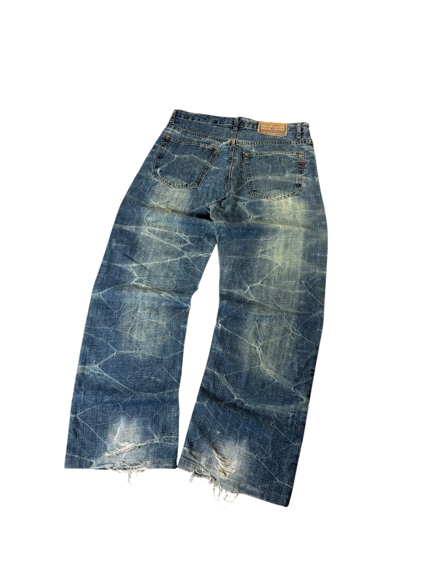 Diesel Ocean Ultra Washed Baggy Jeans W34/L32