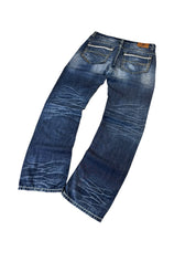 Washed Straight Jeans W34/L34